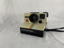 Listing image for Polaroid 1000 Land Camera Red Button Instant Pictures Prop Film 1970s