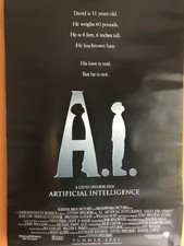 Listing image for Artificial Intelligence D/S Original Movie Poster - 27 x 40"