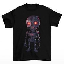 Listing image for Future AI Robot T-Shirt Sci Fi Graphic Tee Unisex Men Women